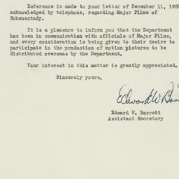 Letter: 1950 December 21