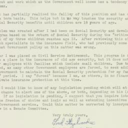 Letter: 1956 January 29
