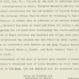 Letter: 1951 February 8