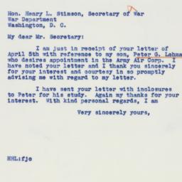 Letter: 1941 April 12