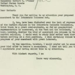 Letter: 1951 May 29