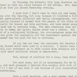Letter: 1950 November 13