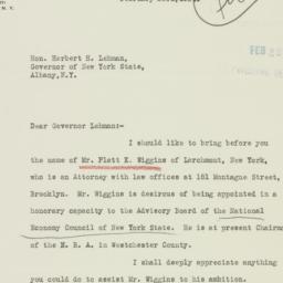 Letter: 1934 February 23