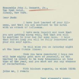 Letter: 1933 February 16