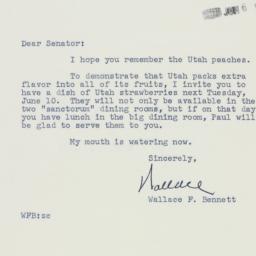 Letter: 1952 June 6