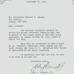 Letter: 1941 September 21