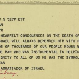 Letter: 1963 December 5
