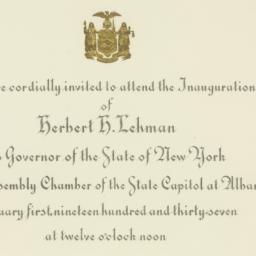 Invitation: 1937 January 1