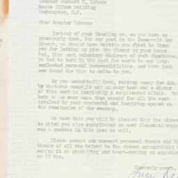 Letter: 1956 February 23