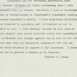 Telegram: 1951 December 22