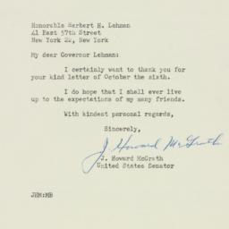 Letter: 1947 October 8