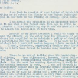 Letter: 1936 March 23