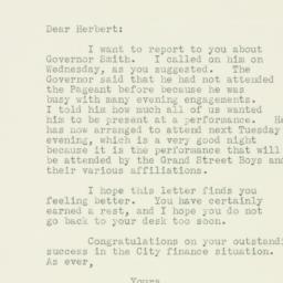 Letter: 1933 September 29