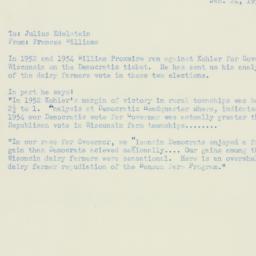 Memorandum: 1955 January 24