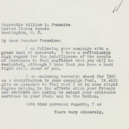 Letter: 1958 October 13