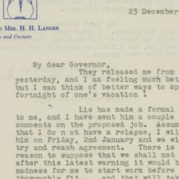 Letter: 1947 December 23