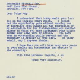 Letter: 1940 December 31