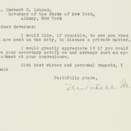 Letter: 1936 January 31