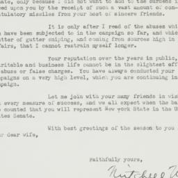 Letter: 1949 October 4