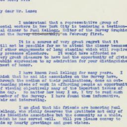 Letter: 1940 January 26