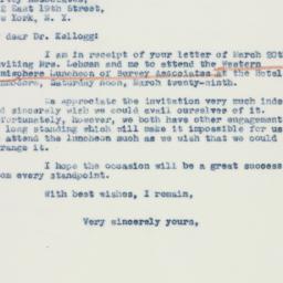 Letter: 1941 March 21