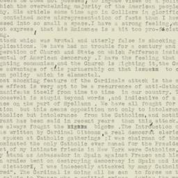 Letter: 1949 July 27