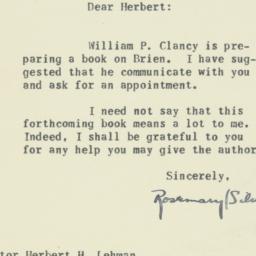 Letter: 1954 May 21