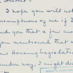 Letter: 1939 February 17