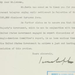 Letter: 1946 July 2