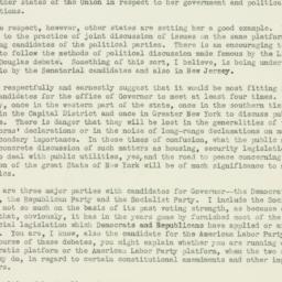 Letter: 1938 October 8