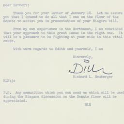Letter: 1956 January 17