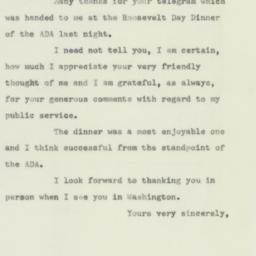 Letter: 1956 February 4