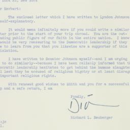 Letter: 1958 June 5