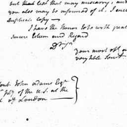 Document, 1785 November 01