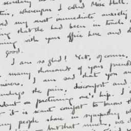 Letter: 1963 February 14