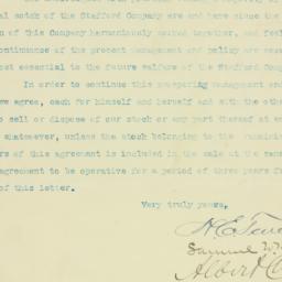 Letter: 1907 August 30