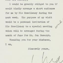 Letter: 1942 May 2