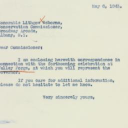 Letter: 1941 May 6