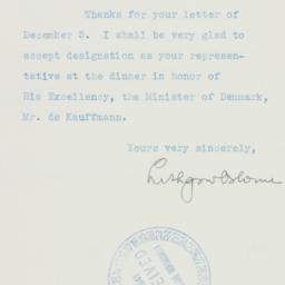 Letter: 1941 December 8