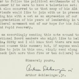 Letter: 1952 June 10