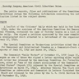 Administrative Record: n.d.