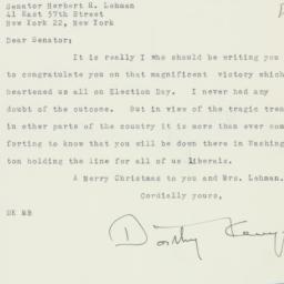 Letter: 1950 December 14