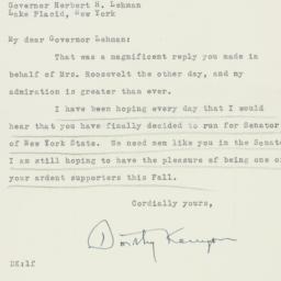 Letter: 1949 July 28