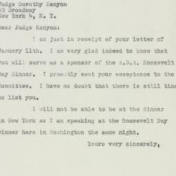 Letter: 1950 January 17