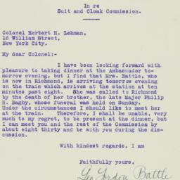 Letter: 1926 March 23