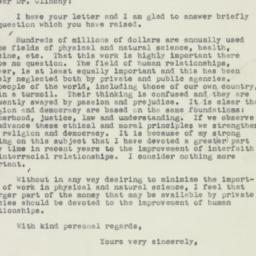 Letter: 1948 April 24