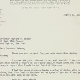 Letter: 1948 August 10