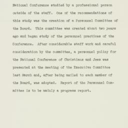 Administrative Record: 1951...