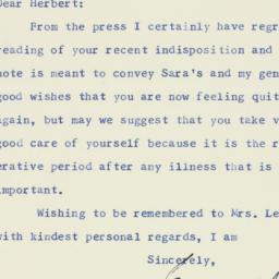 Letter: 1957 October 16