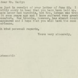 Letter: 1945 June 26